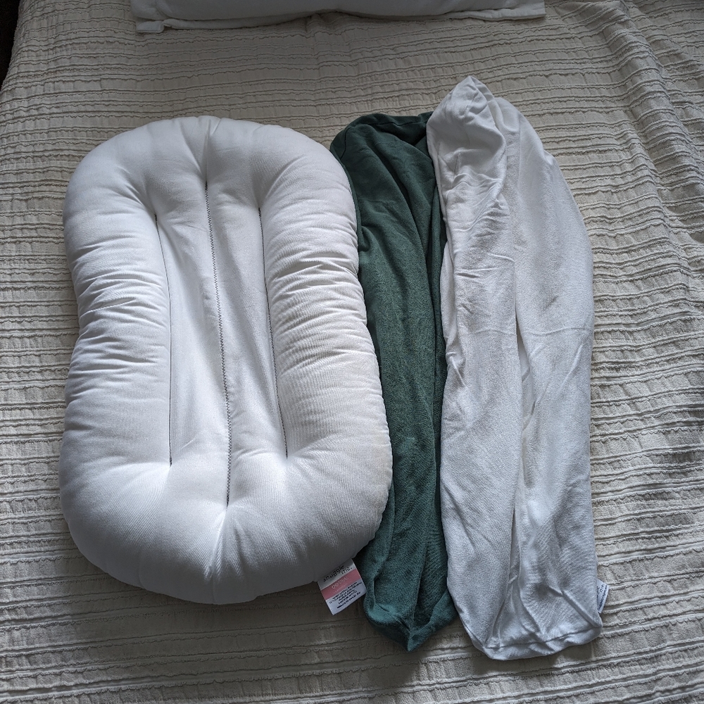 Snuggleme Infant Lounger w/ 2 covers